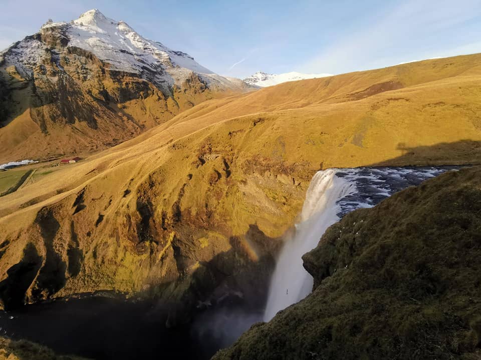 Visiting Skógafoss, A landmark waterfall in Iceland